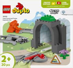 slomart LEGO DUPLO 10425 Predor in tiri - razširitveni paket za vlake