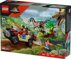 slomart LEGO Jurassic World 76972 Bežanje pred raptorjem z terenskim vozilom