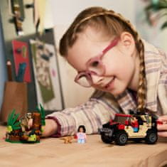 slomart LEGO Jurassic World 76972 Bežanje pred raptorjem z terenskim vozilom