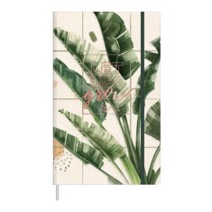 slomart Zvezek Planner Liste Bananovec Gumica A5, 80 listov