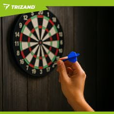 slomart Set puščic za pikado TRIZAND 26100 - 12 kosov + dodatni konice