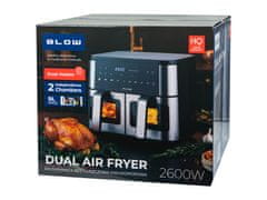 slomart Zračna friteza BLOW 9L, 2500W, dvojna komora