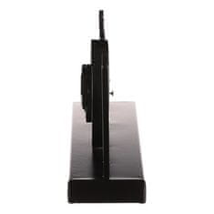 Autronic Namizna ura Table clock - word HOME metal, dial in the letter O (HW4013)