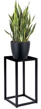 shumee Stojalo za rože Piatto Loft 40 cm črne barve