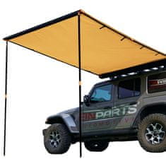 shumee Strešna tenda za avto 2x3m vodoodporna