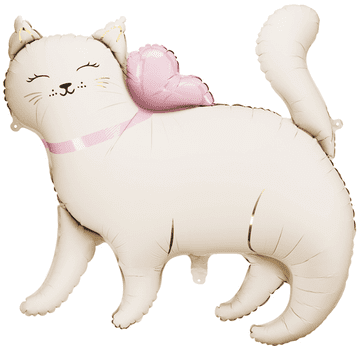 Folija balon KITTY za rojstni dan 1. rojstni dan 83x77cm