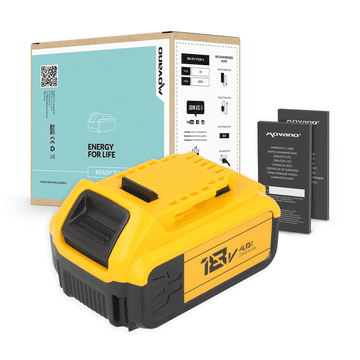 movano Baterija za Dewalt XR 18V 4.0Ah