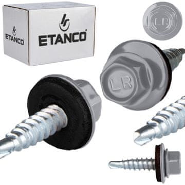 shumee Kmečki vijaki GTO2 Z14 4,8x20mm RAL 9006