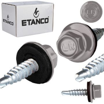 Kmečki vijaki GTO2 Z14 4,8x20mm RAL 9007