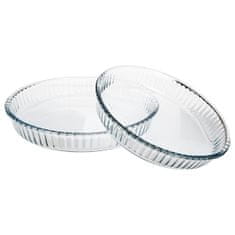 5Five® Komplet 2 steklenih modelčkov za torte