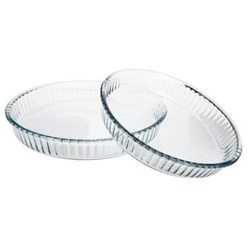 5Five® Komplet 2 steklenih modelčkov za torte