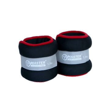 Master Neoprenske uteži za gležnje in zapestja 2 x 1,5 kg
