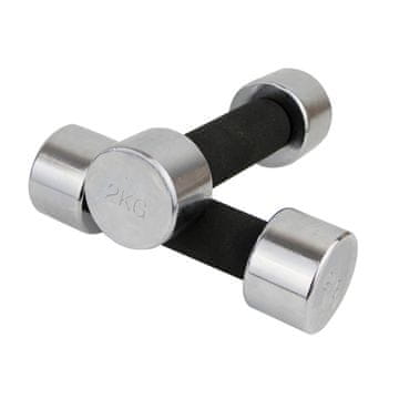 Master Komplet uteži Dumbell Master 2 x 2 KG