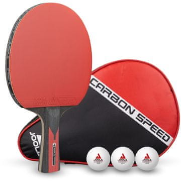 Joola Lopar za namizni tenis Joola Carbon Speed + prevleka in žogice