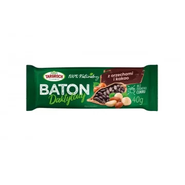 Datljeva ploščica z oreščki in kakavom 40 g