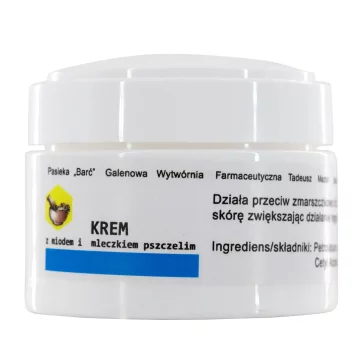 Krema z medom in matičnim mlečkom 50 ml