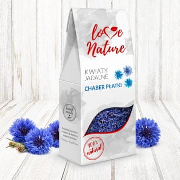 Love Nature Cvetni listi modre plavice 10 g