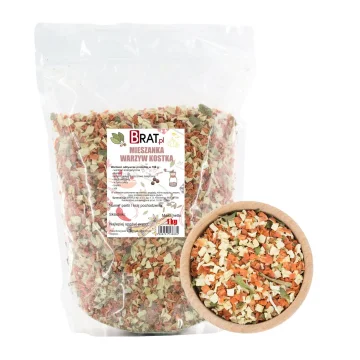 Mešana zelenjava v kockah 1 kg