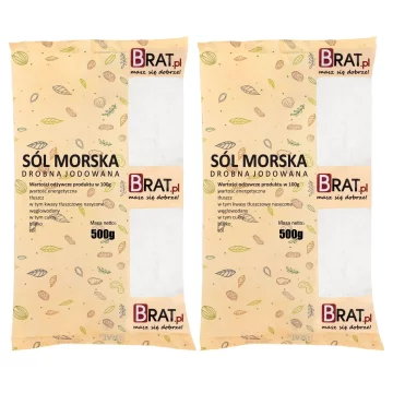 Fina jodirana morska sol 1 kg (2 x 500 g)
