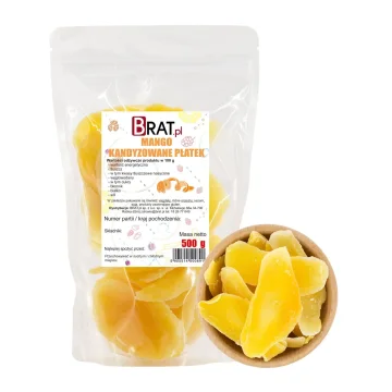 Kandirani mango kosmiči 500 g