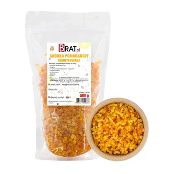 Kandirana pomarančna lupina 500 g