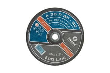 Ploščata rezalna plošča za jeklo in nerjaveče jeklo 230 x 2 x 22 mm 40230222