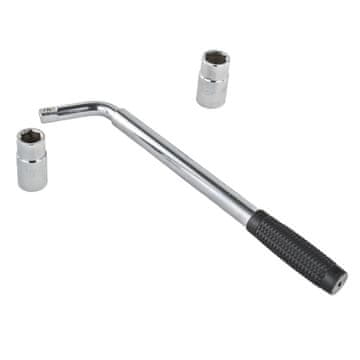 Teleskopski ključ za kolesa 17/19 mm + 21/23 mm iz jekla 120044