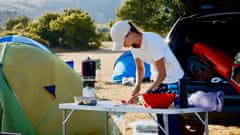 DORI Kamping miza TRIP, zložljiva, 120x60 cm, bela