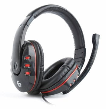 Gembird Gembird GHS-402 žične gaming slušalke, naglavne, črne
