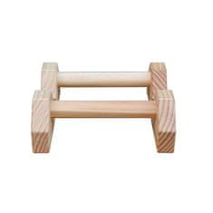 Master Sklece Bar Master Parallette ročaji za sklece - 30 x 13 x 10,5 cm