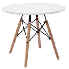 shumee Okrogla miza Paris DTW 60 cm bela