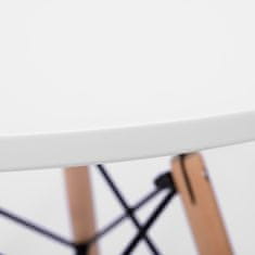 shumee Okrogla miza Paris DTW 60 cm bela