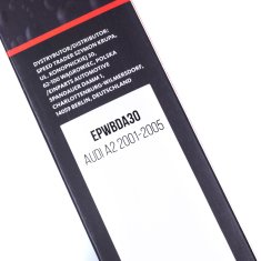 Sprednji brisalci 760/NO mm, namenjeni za Audi A2 2001-2005