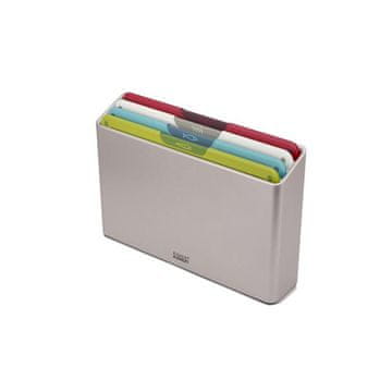 Joseph Joseph Komplet 4 desk za rezanje M Folio Steel Icon Joseph Joseph na stojalu