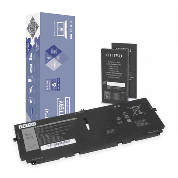 mitsu Baterija 722KK za Dell XPS 13 9300 9310 9380 - 7,6 V