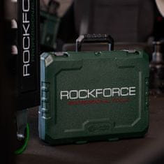 ROCKFORCE Nizkoprofilna avtomobilska dvigalka, žabji tip, 3 tone, dvojna batna dvigalka