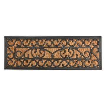 shumee Dekorativna zunanja predpražnica 75x25 cm