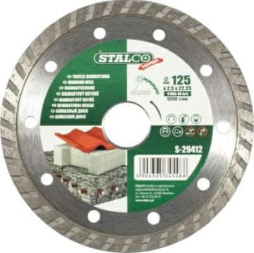 STALCO Diamantno rezilo Stalco 125 mm Premium Turbo