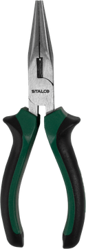 STALCO ravne klešče z dolgim nosom 160 mm
