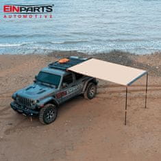 shumee Strešna tenda za avto 2x3m vodoodporna