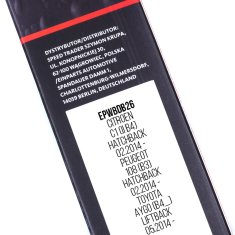 Sprednji brisalci 660/NO mm, namenjeni za Seat Leon 1P, Iveco Daily VI, Audi Q7, Opel Corsa