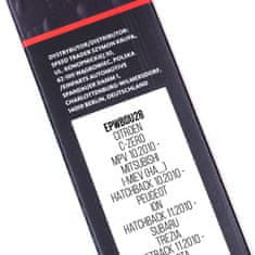 Metlice sprednjih brisalcev 710/NO mm, namenjene za Citroen C-Zero, Mitsubishi i-MiEV, Toyota, Subaru