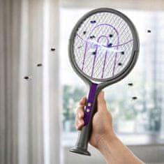 shumee Električna teleskopska raketa za uničevanje insektov 2 v 1, svetilka za muhe in komarje