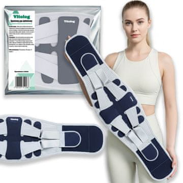 It Ledveni oporni pas BC, stabilizacijski, ojačitveni, stabilizator hrbtenice, ortoza