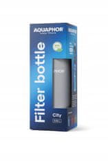 Aquaphor Aquaphor City majhna filtrirna steklenička za otroke za šolo 350 ml siva