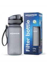 Aquaphor Aquaphor City majhna filtrirna steklenička za otroke za šolo 350 ml siva