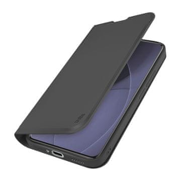 SBS Etui z zapiralko za Xiaomi Redmi Note 15 Pro+ Wallet Smooth – črno