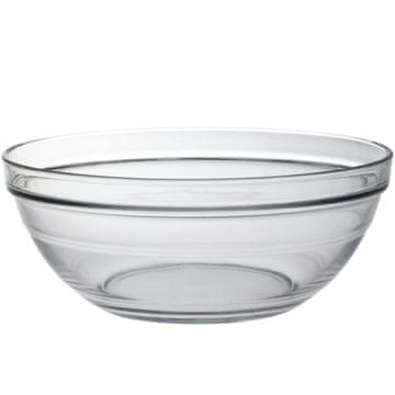 Duralex STEKLENA SKLEDA ZA SOLATE, JUHE, SLADICE, KALJENA OKROGLA 20 CM
