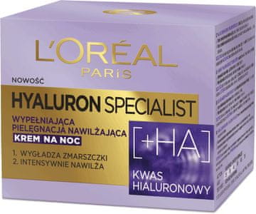 L’Oréal Loreal Hyaluron Specialist nočna krema - polnilna vlažilna nega 50 ml