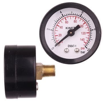 MALI MANOMETER 0-10 BAR 40 MM 1/8 ZADNJI NAVOJ KOMPRESOR